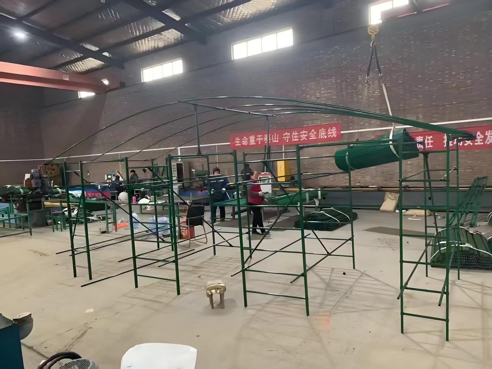 防腐钢架遮光配套细节